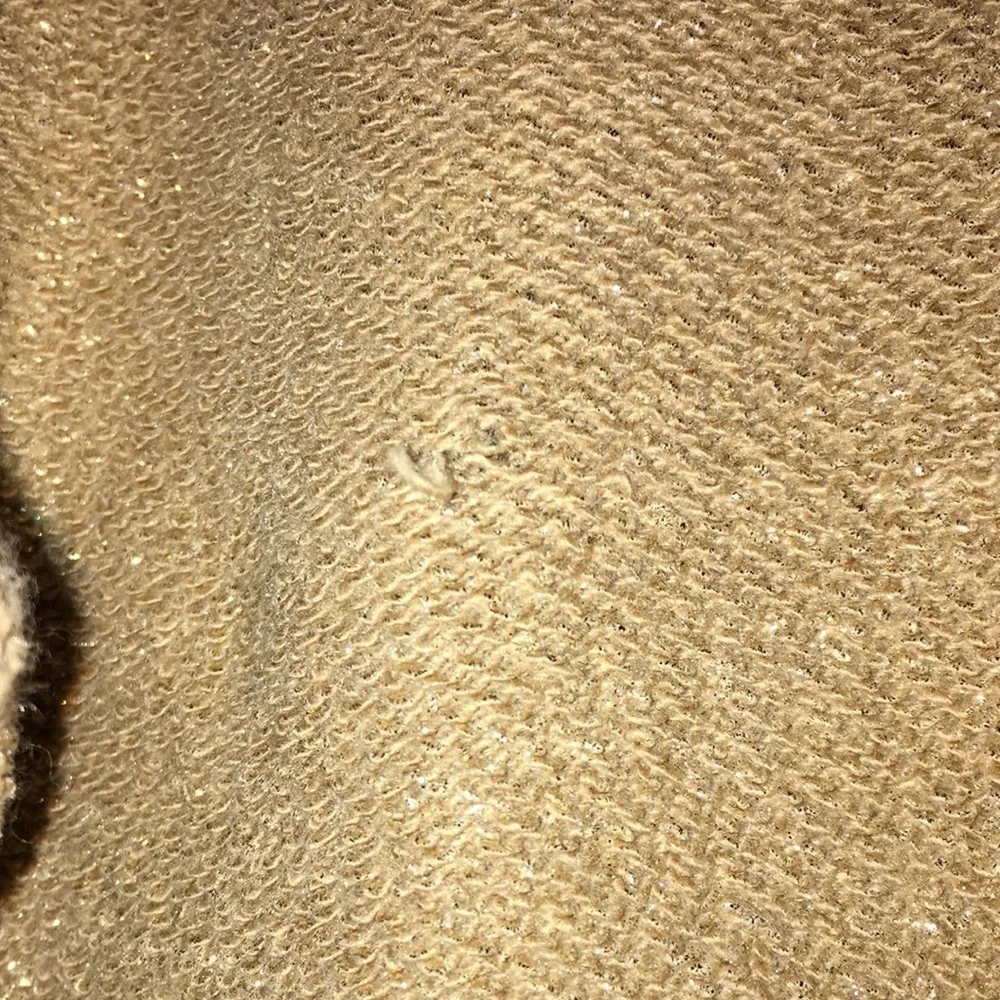 Banana Republic scoop neck gold sparkly sweater